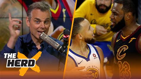 Colin Cowherd On The Rift Between Steph Curry And Lebron King James Gm1 Tantrum Nba The