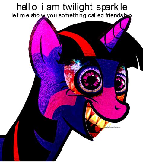 Semi Grimdark Twilight Sparkle Pony Cursed Image Female