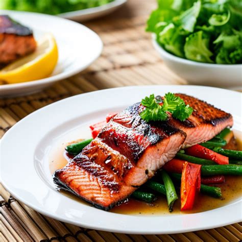 Honey Glazed Salmon Recipe Cookaifood