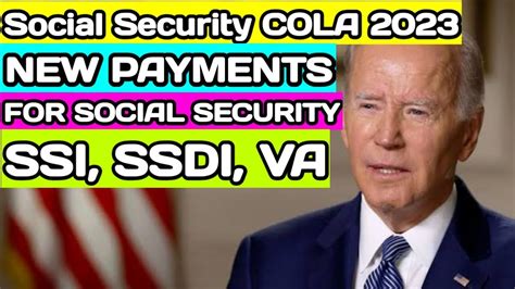 Social Security Cola Announced Ssa Ssdi Ssi Th Stimulus