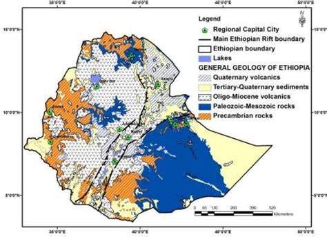 Ethiopia Geological Map