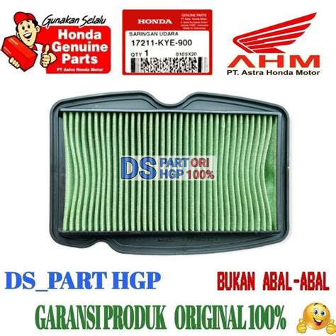 Jual HGP 17211 KYE 900 Filter Saringan Udara Megapro Monoshock Karbu