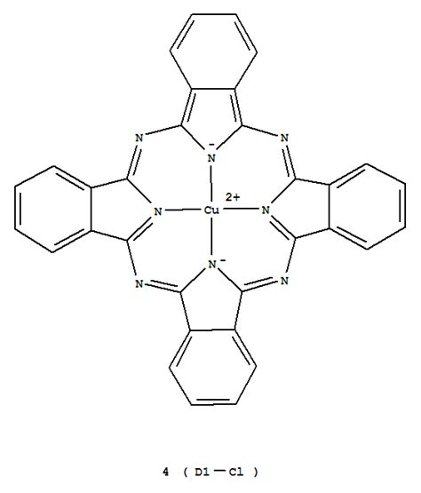 147 14 8 酞菁蓝 Cas号147 14 8分子式、结构式、msds、熔点、沸点