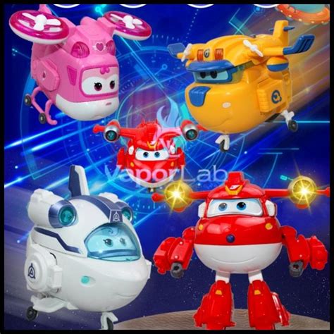 Jual Superwings Super Wings Jett Auldey Original Mainan Pesawat Musik