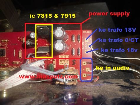 Cara Memasang Tone Control Pada Power Amplifier