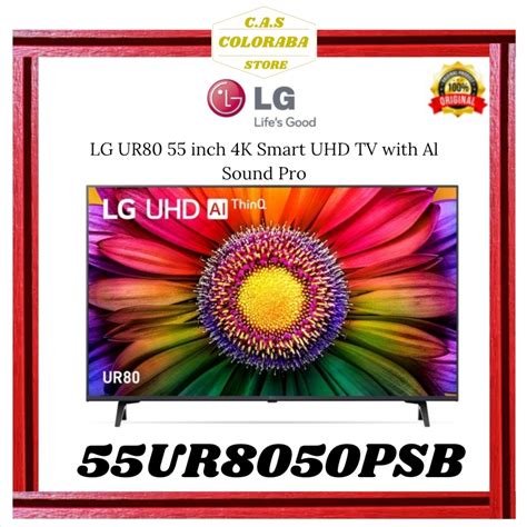 Jual Tv Lg 55ur8050psb Smart Tv 55 Inch Led 4k Uhd 55ur8050 55ur 55ur80 Ur8050 Ur8050psb Tv Lg