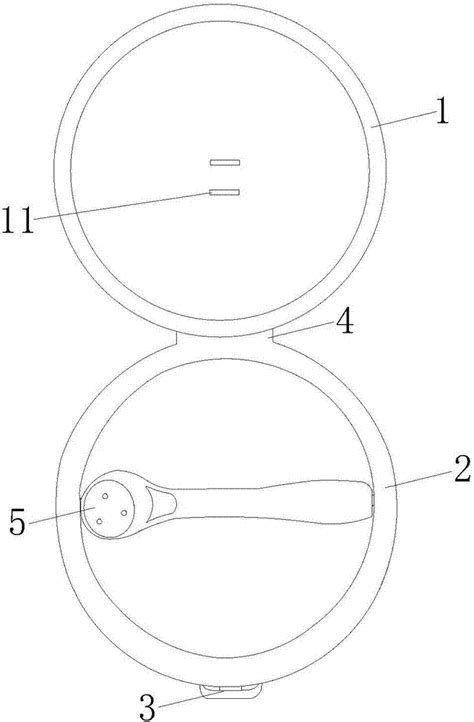 一种具有锁扣装置的盖子的制作方法