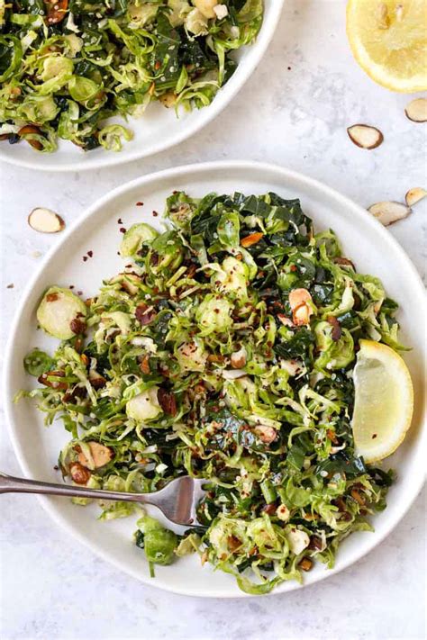 Easy Shaved Brussels Sprouts Salad Simply Quinoa