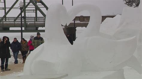 Stillwater Mn Snow Sculptures 2025 Zohreh Piper