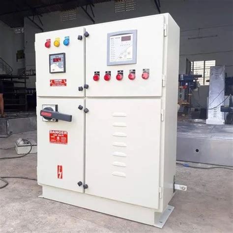 100 KW Mild Steel Capacitor Control Panel For Industrial At Rs 75000