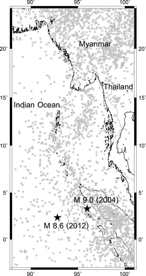 Map Of The Sumatra Andaman Subduction Zone Showing Epicenter Download Scientific Diagram