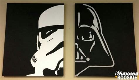 Pin By Igiriela Jimenez On Manualidades Star Wars Art Painting Star