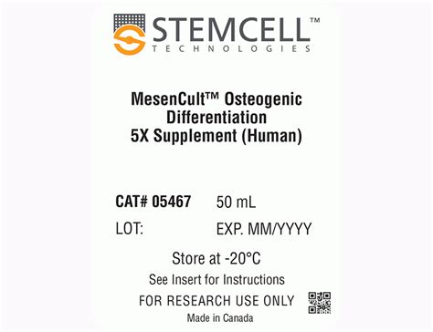 Mesencult™ Osteogenic Differentiation Kit Human产品中心君合天晟