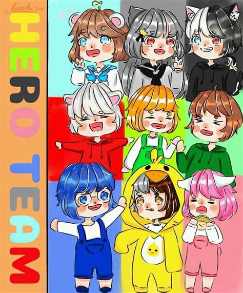 Ảnh Hero Team Chibi Cute Nhất Bộ 32 Hình Nền Đẹp Ngầu Nhất