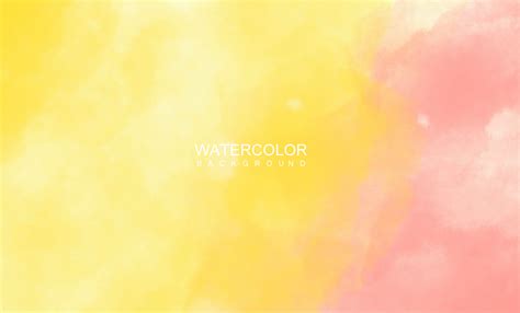 Yellow Peach Watercolor Background Graphic By Wavelabs · Creative Fabrica