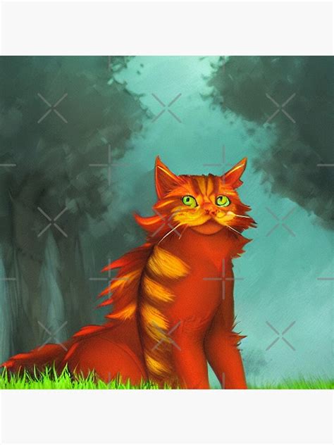 Warrior Cat Firestar Into The Wild Poster For Sale By Apexartz