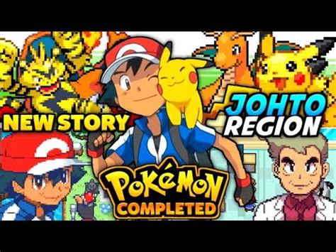 Pokemon Gba Rom Hack With New Story Johto Region Much More