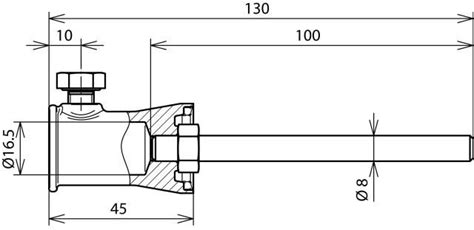 DEHN Befestigungs Adapter D16mm BA RD8 BB16 V2A ZG