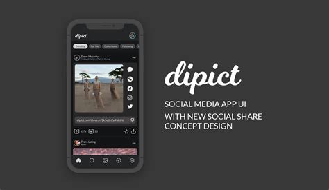 Social Media App Concept Design Figma