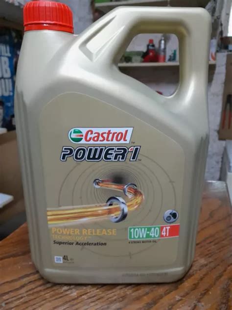 Castrol Power W T L Motorrad L W Takt Api Sn Liter Eur