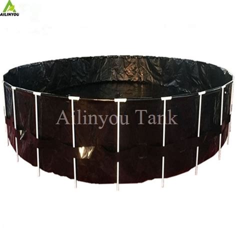 Recirculating Aquaculture System Foldable Pvc Aquaculture Fish Pond