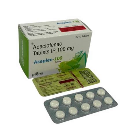 Aceclofenac Tablets Ip 100mg At Rs 390box Aceclo Tablet In Baddi Id 2853732989973