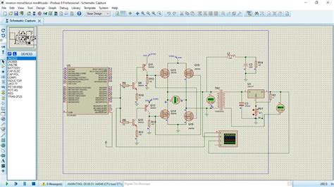 Inversor Monofásico y Trifásico Proteus MikroC Pic18f4550 Simulink