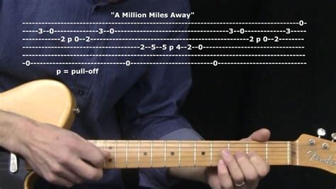 A Million Miles Away By The Plimsouls Riffs For Beginning