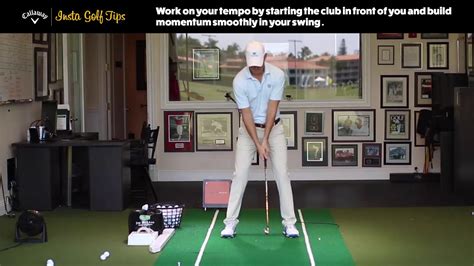 Insta Golf Tips How To Swing With Tempo Youtube