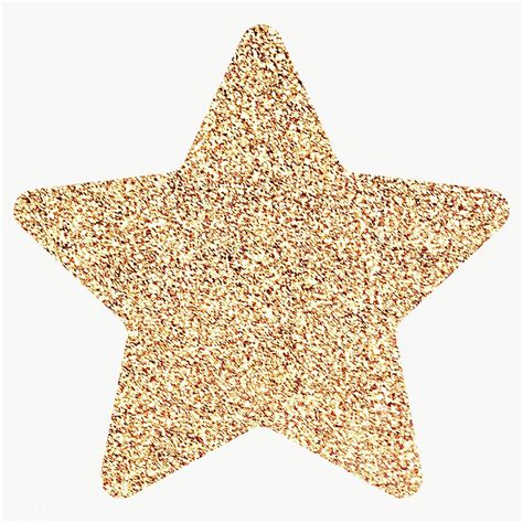 Gold Star Sticker Png