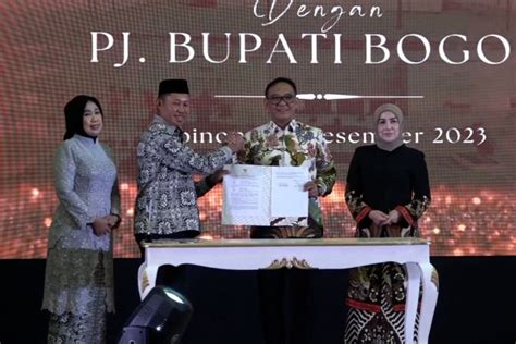 Sertijab Penjabat Bupati Bogor Ini Yang Jadi Fokus Asmawa Tosepu