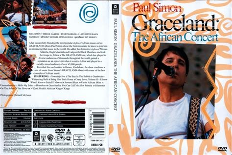 Paul Simon Graceland The African Concert Dvd Rock Concert Dvd S