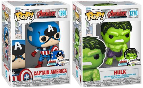 Funko Pop Pin The Avengers Earths Mightiest Heroes 60th Anniversary