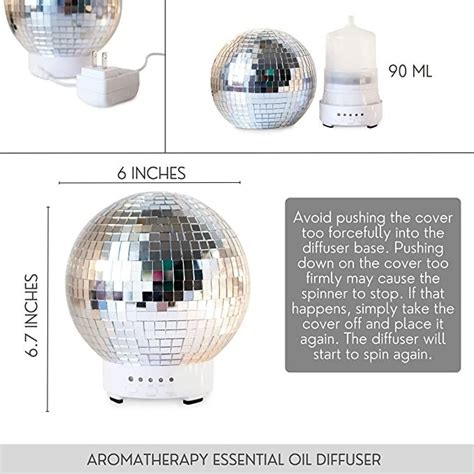 Scandinordica Disco Ball Diffuser Essential Oil Diffusers