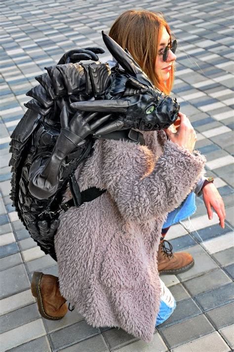 Dragon Leather Backpack