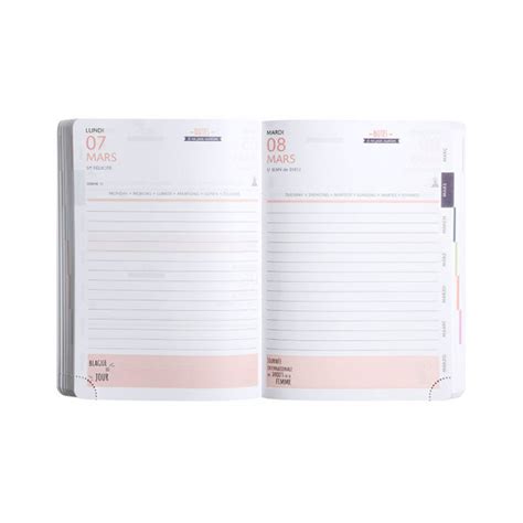 Agenda Scolaire Journalier L Étudiant 2023 2024 L Original 15 X 21