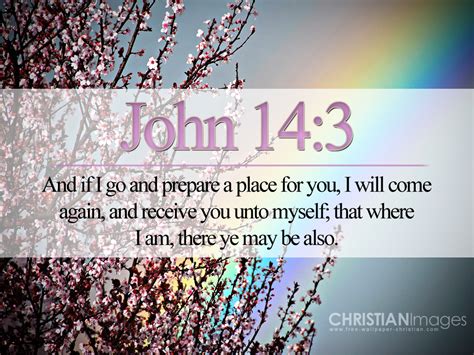 John 14:3 - He Will Come Again Wallpaper - Christian Wallpapers and ...