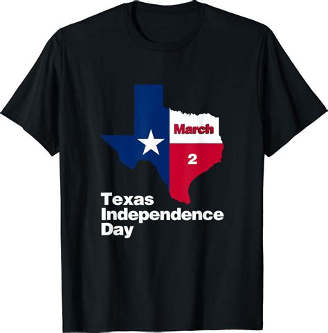 Happy Texas Independence Day On March 2 1836 Texas Flag T Shirt