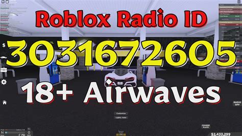 Airwaves Roblox Radio Codes Ids Youtube