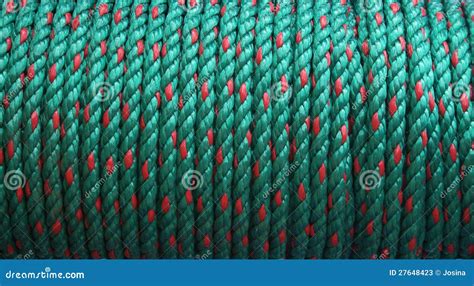 Green Rope Stock Image Image Of Texture Fastening Bind 27648423