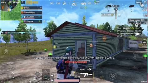 Jugando Modo Guerra En Pubg Mobile Youtube