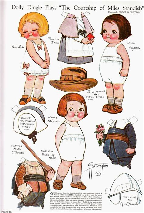 Las Recortables De Veva E Isabel Adventures Of Dolly Dingle´s Paper Dolls Paper Dolls Book