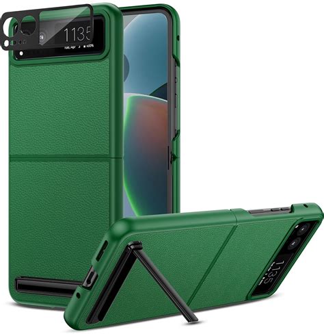 NULETO Leather Case for Moto Razr 2023 with Kickstand 𝐍𝐨𝐭 𝐅𝐢𝐭 𝐑𝐚𝐳𝐫