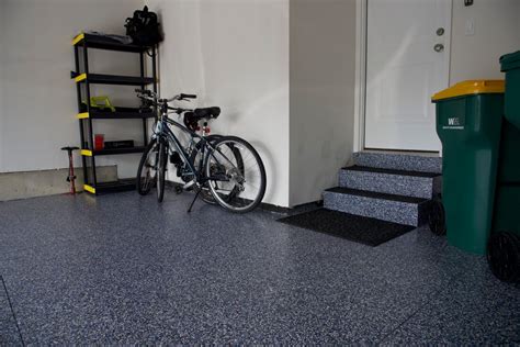 Polyaspartic Concrete Floor Coating In Cleveland Oh Garage Floor