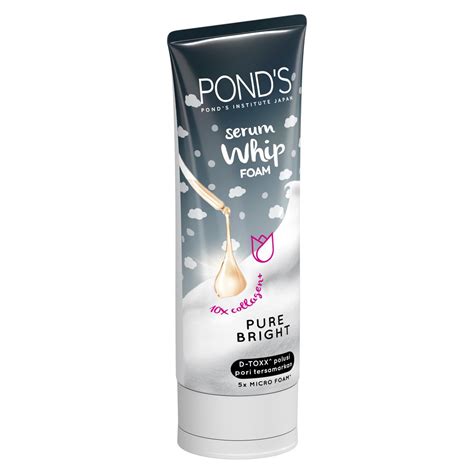 Jual Pond S Ponds Pure Bright Whip Foam 100g Shopee Indonesia