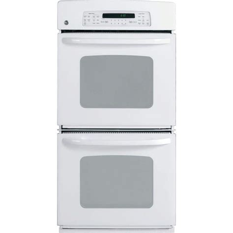 Ge 24 In Double Electric Wall Oven In Stainless Steel Jrp28skss The