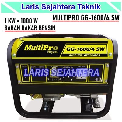 Jual Mesin Genset MultiPro GG 3900 Harga Murah