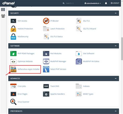 How To Install Moodle Through Softaculous On CPanel Server