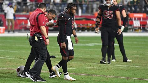 Kyler Murray Injury Update Cardinals Qb Limps Off Field At End Of Game