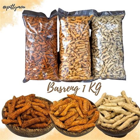 Jual Basreng Kg Pedas Jeruk Extra Pedas Pedas Biasa Original